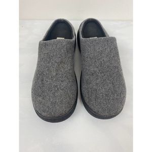Talbots gray tweed mules casual slip